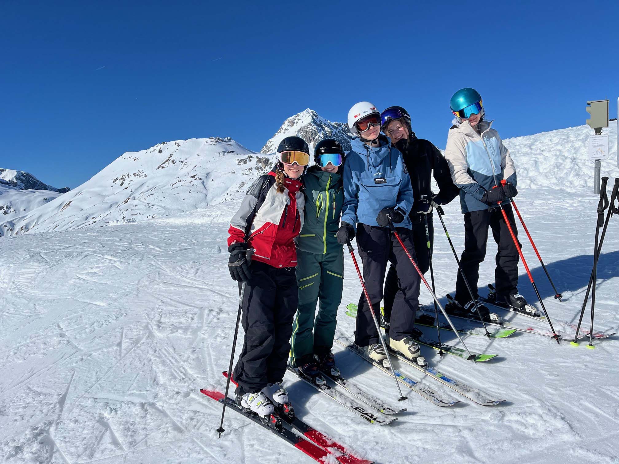 Unser Skitag in Lech am Arlberg